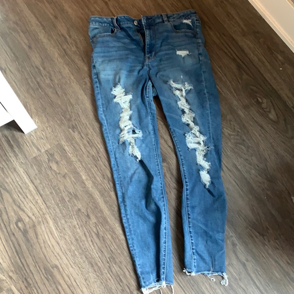 American Eagle Super High Rise Jegging